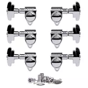 Grover Super Rotomatics (série 109 ) 3+3 Tuners, Chrome