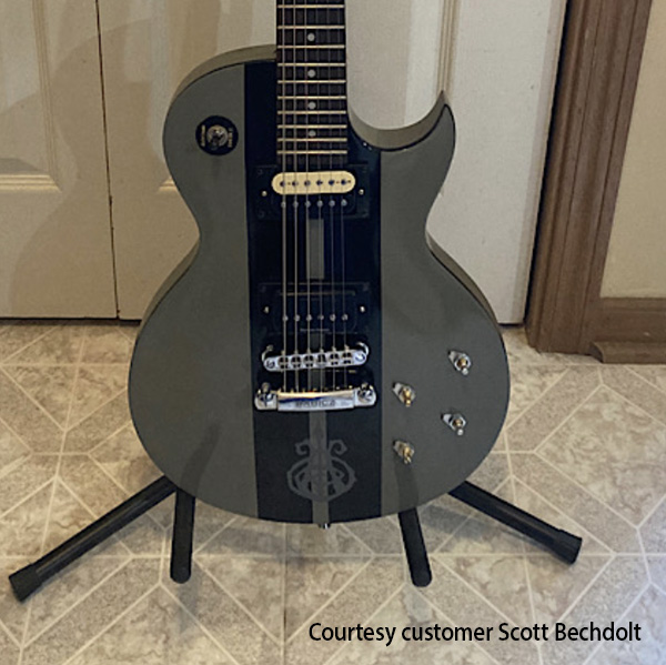 Laque ColorTone en aérosol pour guitares, Gris