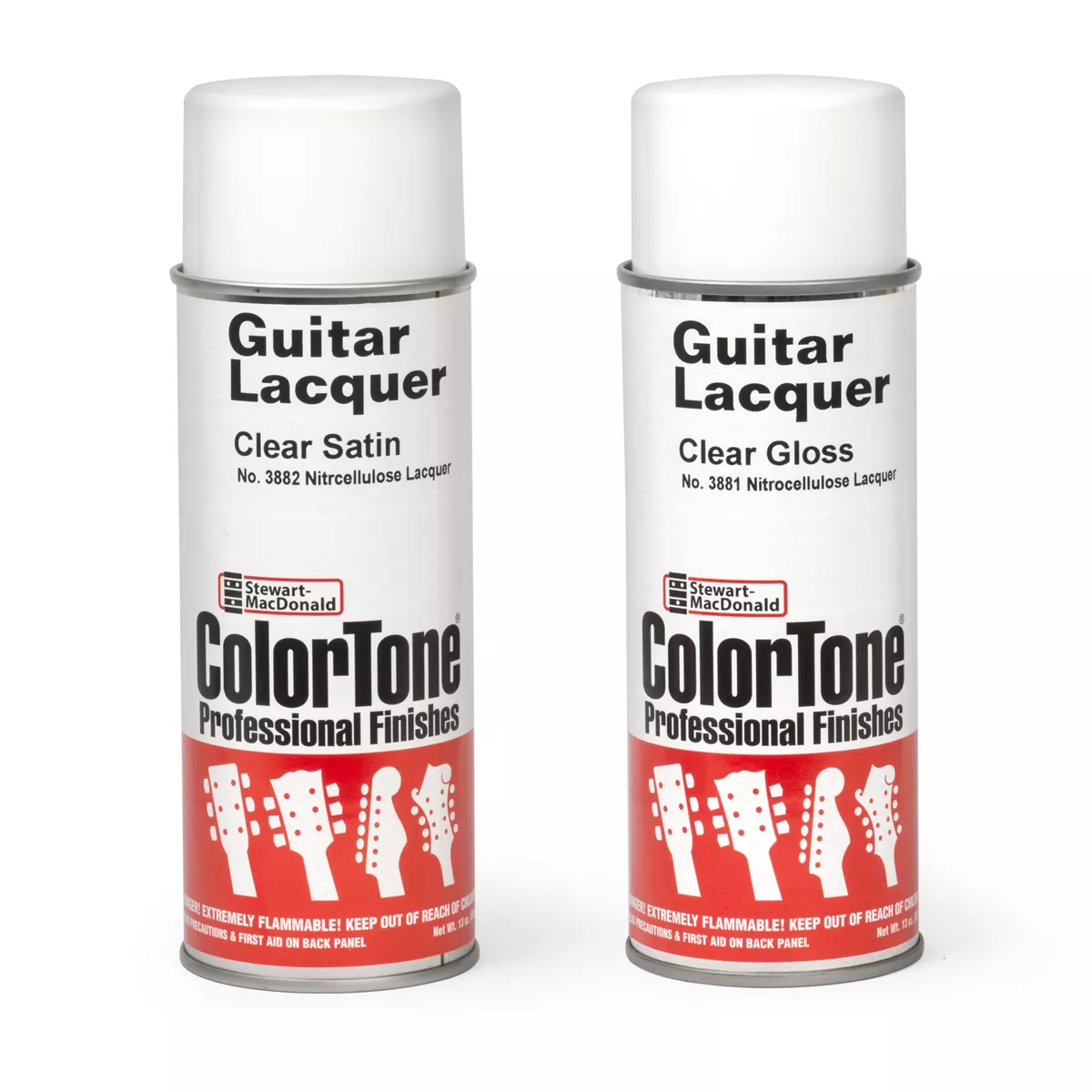 Laque ColorTone en aérosol pour guitares Laque ColorTone en aérosol pour guitares