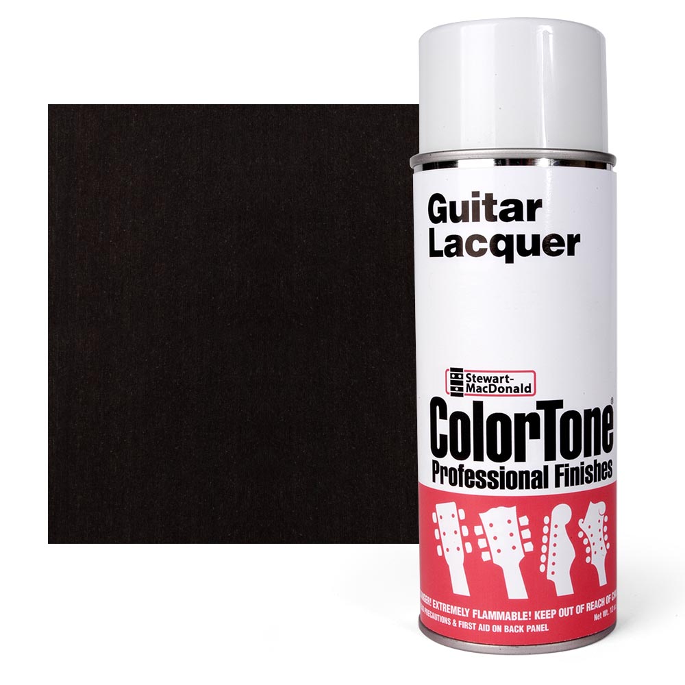 Laque ColorTone en aérosol pour guitares, Sunburst Black Laque ColorTone en aérosol pour guitares, Sunburst Black