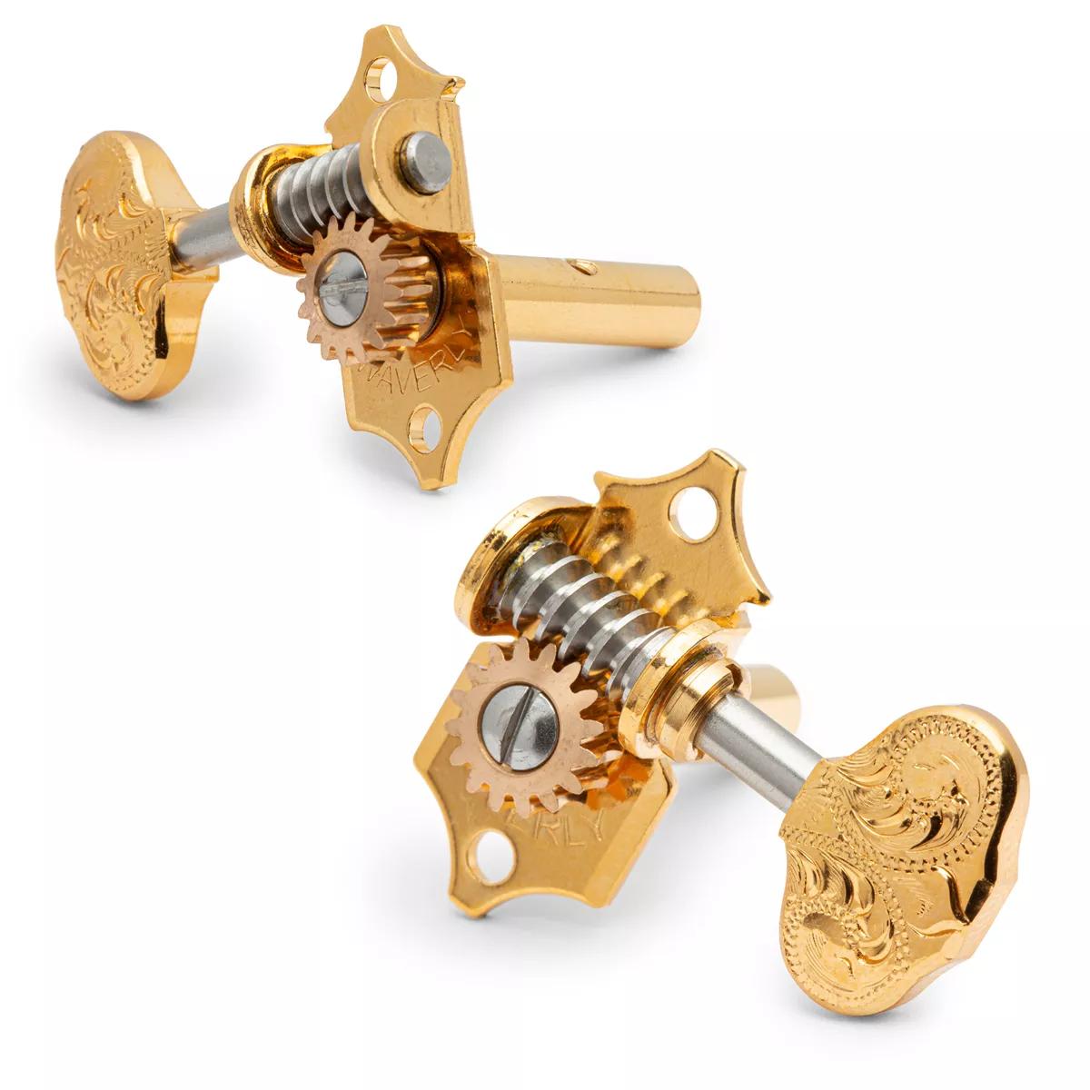 Tuniques à guitare Waverly avec boutons gravés pour têtes à fente Tuniques à guitare Waverly avec boutons gravés pour têtes à fente