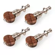 Piquets de friction Waverly Ukulele, lot de 4 avec boutons koa