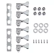 Hipshot Grip-Lock Kit kit d’amélioration mécaniques 6-In-Line pour équipement ouvert, Chrome, décalé