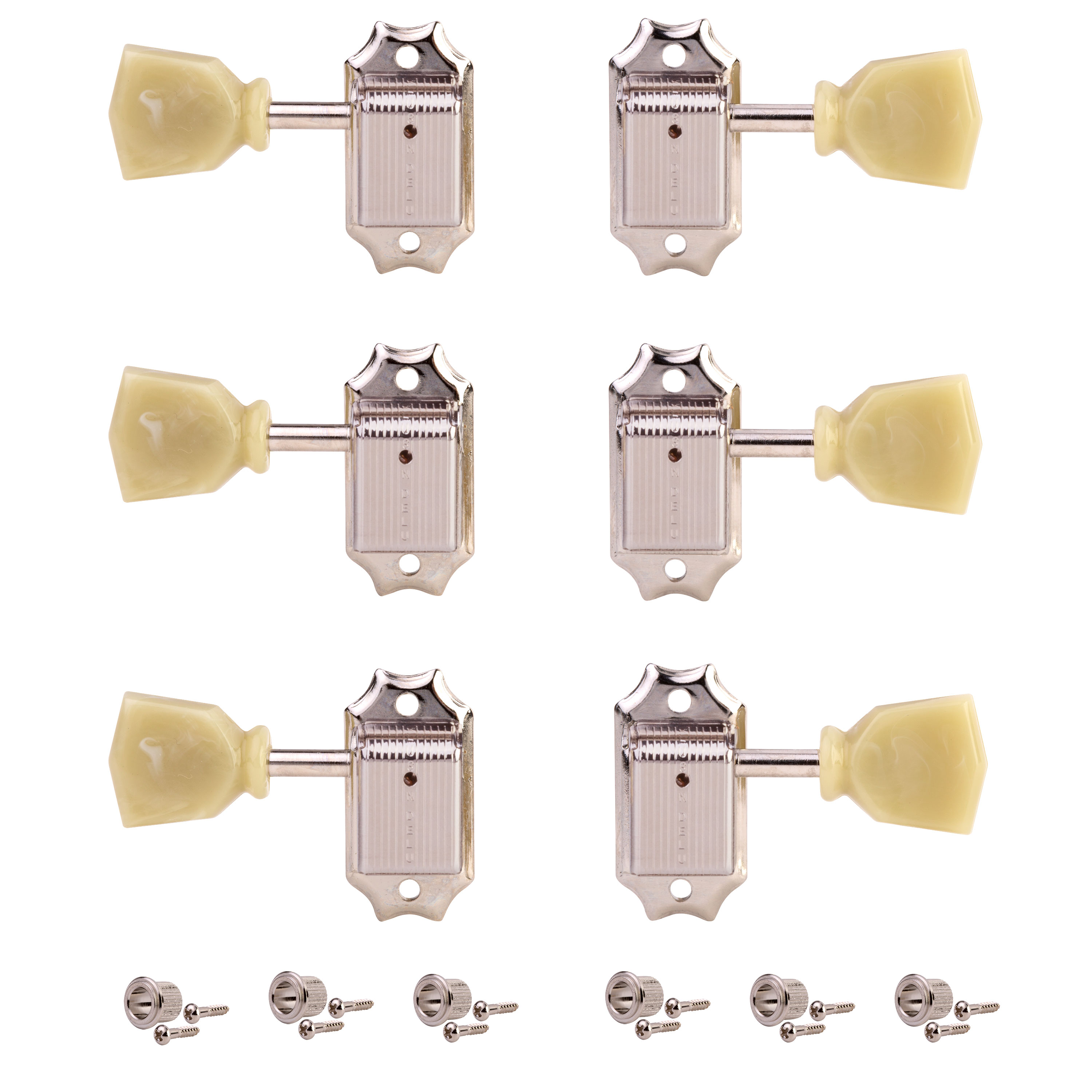 Accessoires Gibson Vintage Les Paul Pearloid 3,3 Têtes de machine à régler