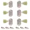 Gibson Accessories Têtes de mécaniques d’accordage Vintage 3+3 , nickel avec Pearloid Gibson Accessories Têtes de mécaniques d’accordage Vintage 3+3 , nickel avec Pearloid
