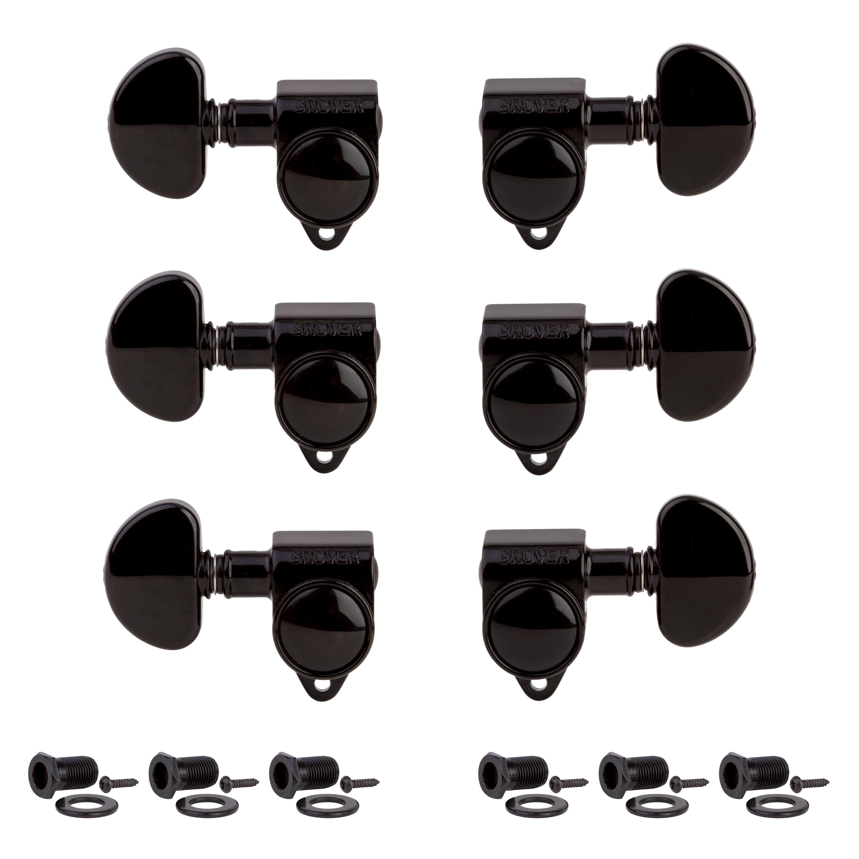 Accessoires Gibson Grover 3+3 Têtes de machine de réglage Accessoires Gibson Grover 3+3 Têtes de machine de réglage