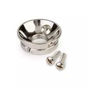 support pour prise jack Electrosocket, nickel