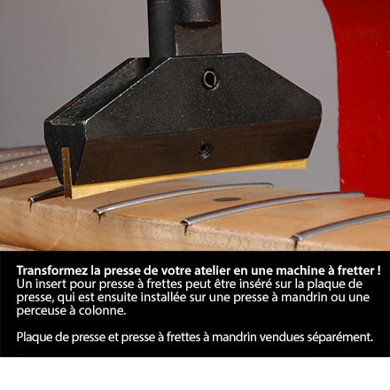 Inserts pour presse à frettes