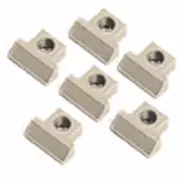 Selles pour ponts Tune-o-matic ABR-1, laiton nickelé, jeu de 6
