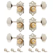 Grover 18:1 Sta-Tite (série 97 à 18 ) 3+3 Tuners, nickel