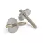 Ponts/roues de pouces pour pont ABR-1 Tune-o-matic original, chrome, jeu de 2 Ponts/roues de pouces pour pont ABR-1 Tune-o-matic original, chrome, jeu de 2
