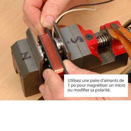 Aimants de réparation de la guitare StewMac