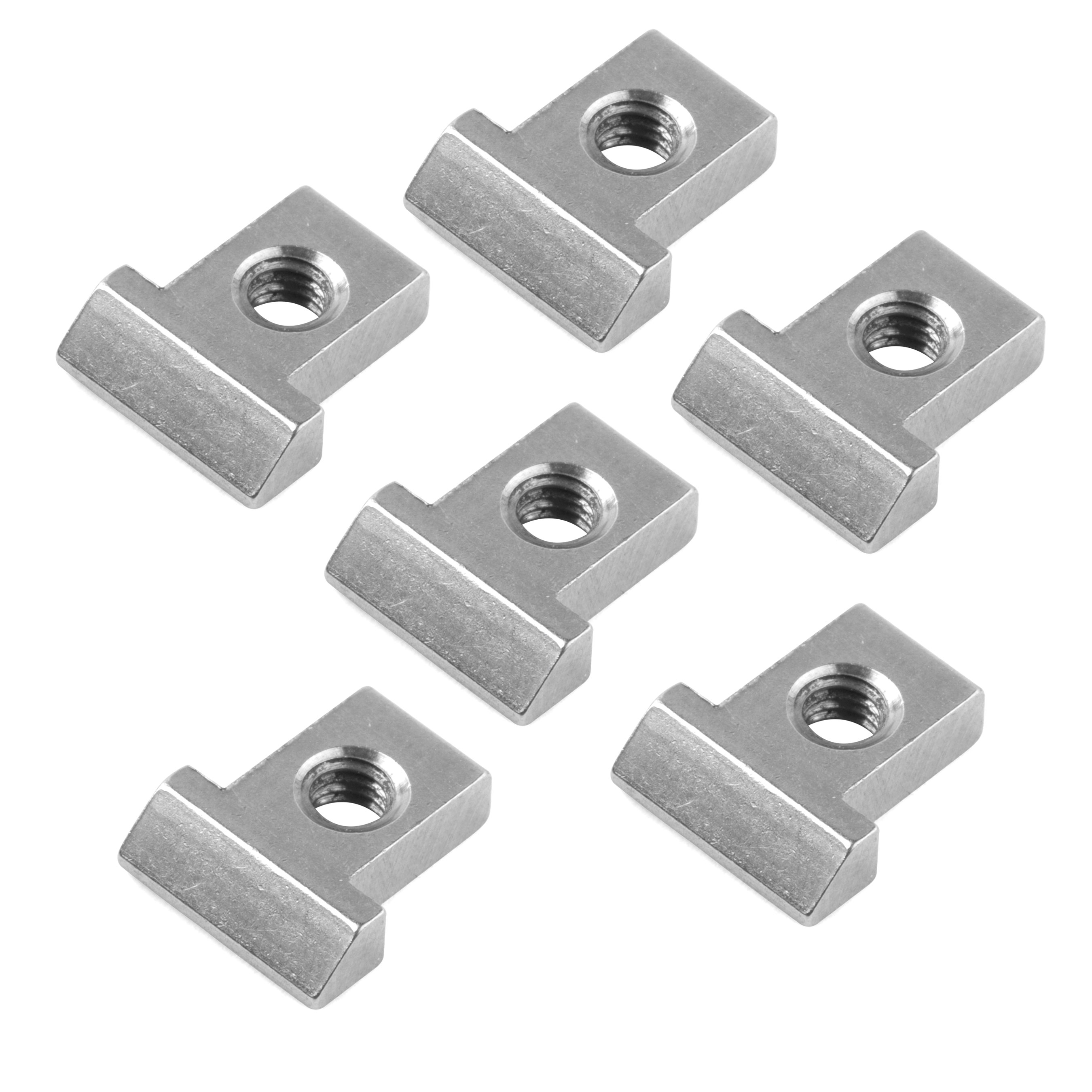 Selles en titane KTS pour pont Nashville Tune-o-matic - Jeu de 6 Selles en titane KTS pour pont Nashville Tune-o-matic - Jeu de 6