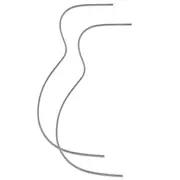 Pli filet à Herringbone, jeu de 2, forme OM/000