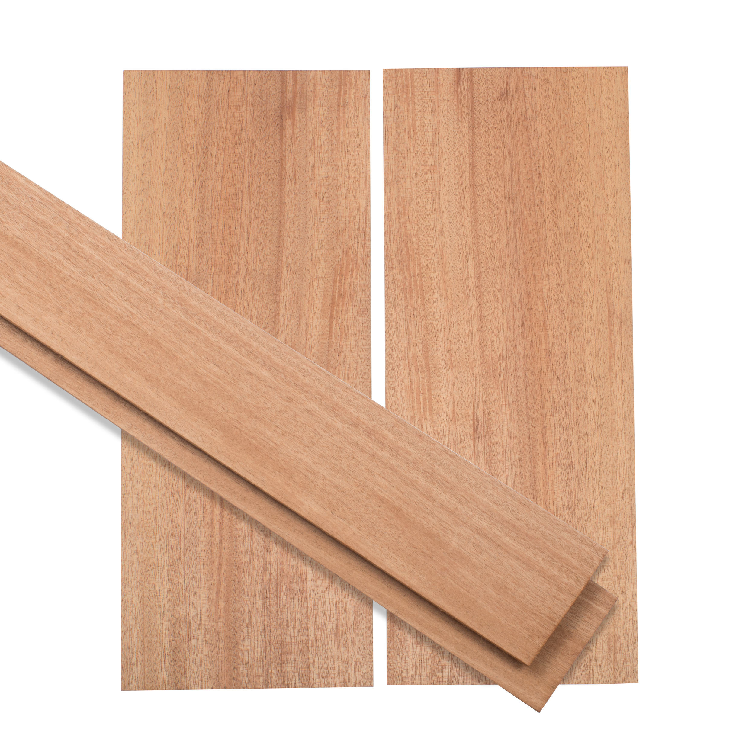 Ensemble dos et côtés en acajou Sapele pour Ukulélé