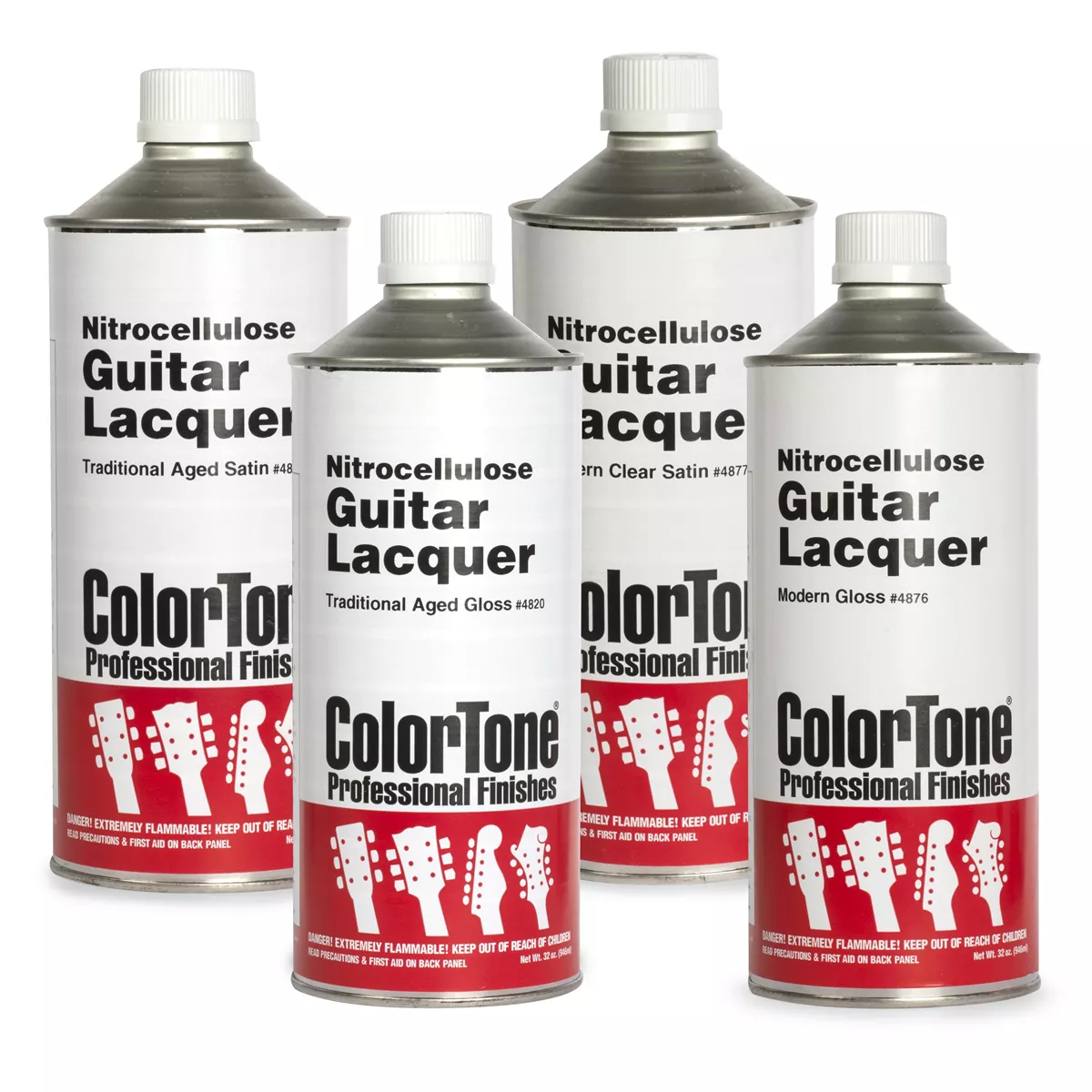 Laque en nitrocellulose ColorTone pour guitare Laque en nitrocellulose ColorTone pour guitare