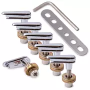 Broches d’alimentation 2,0, chrome