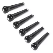 Goupilles Waverly Black Bridge, fendues, avec point blanc, jeu de 6