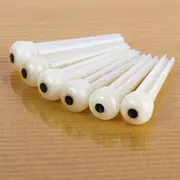 Broches à pont osseux Waverly, fendues, avec point noir, jeu de 6