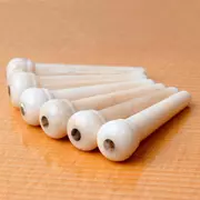 Clous de bridge osseux Waverly avec incrustation d’Abalone, sans rainures, jeu de 6