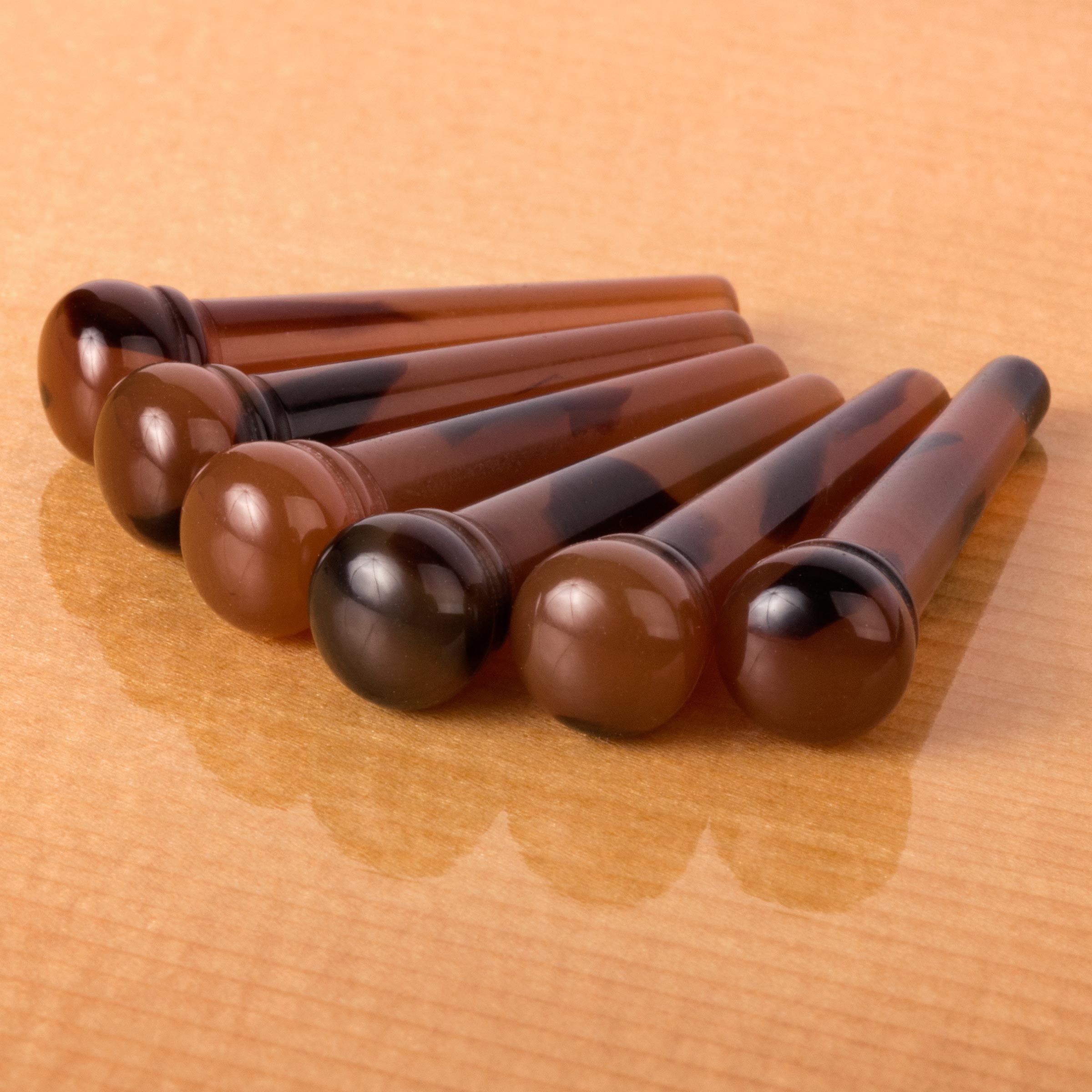 Goupilles de pont Waverly en Tortoise foncée