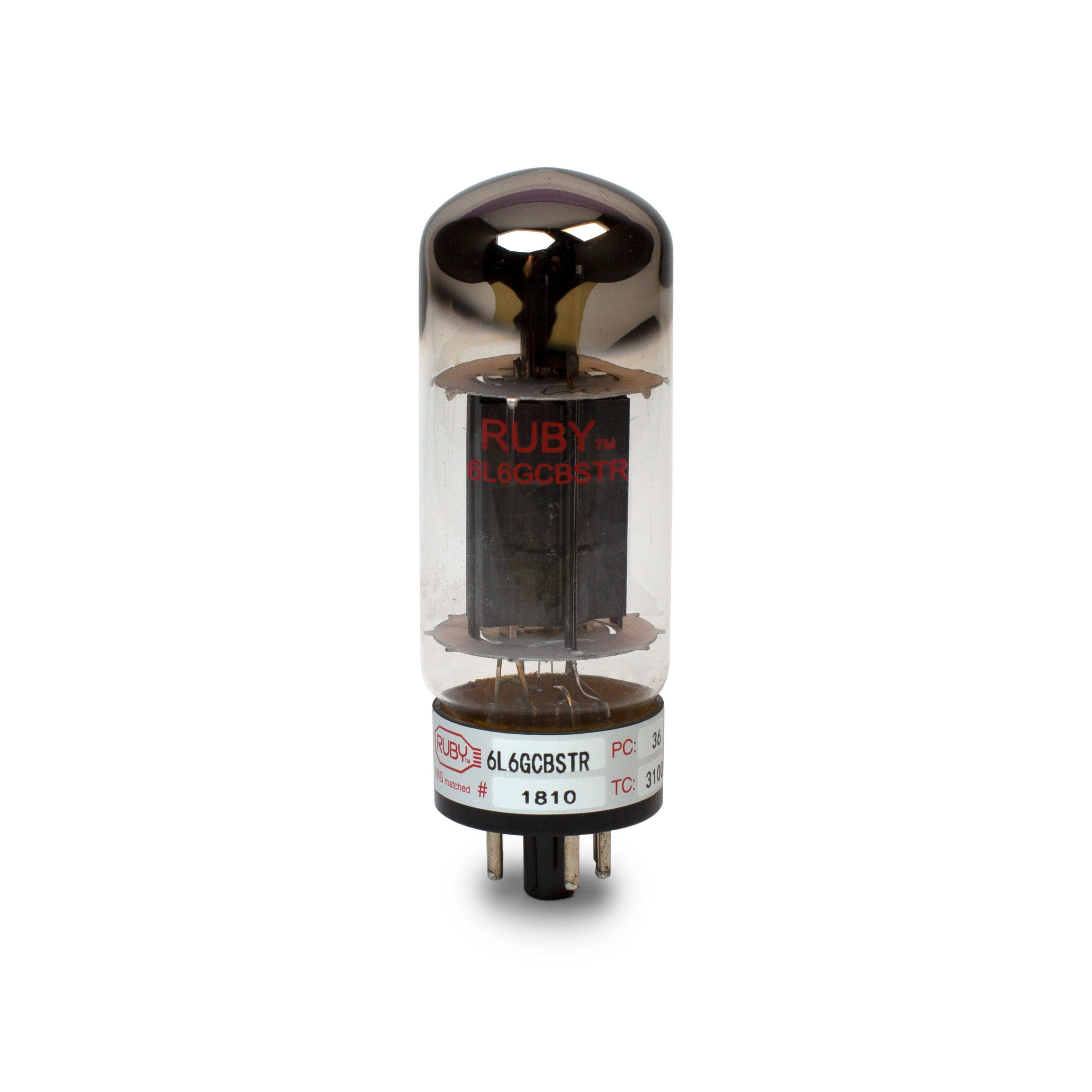 Tubes Ruby 6L6GCBSTR tube de puissance Tubes Ruby 6L6GCBSTR tube de puissance