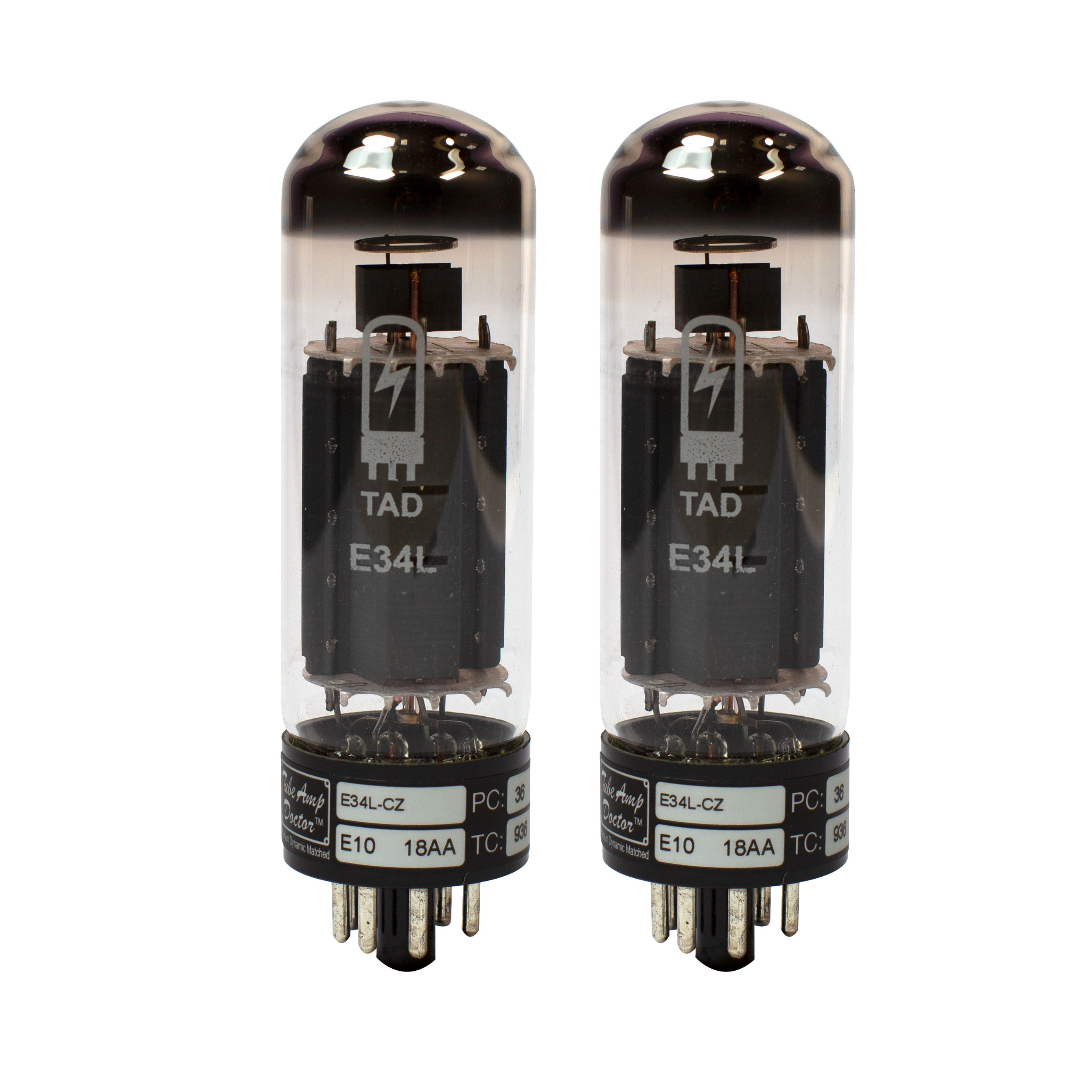 Tube Amp Doctor EL34L-CZ , tube de puissance, paire correspondante
