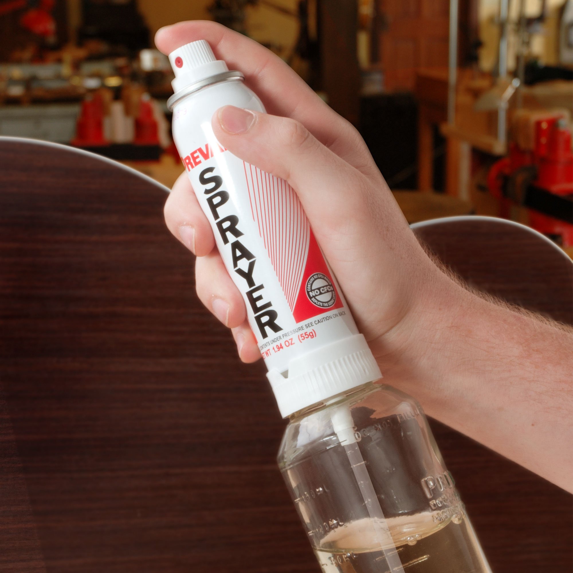 Unité de pulvérisation Preval Unité de pulvérisation Preval