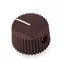 Bouton dbouton d'amplificateur pour cupcake « Radio » de style vintage, marron Bouton dbouton d'amplificateur pour cupcake « Radio » de style vintage, marron