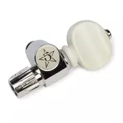 Five-Star Banjo Corde 5 étoiles, Bouton Ivoroïde sur Nickel