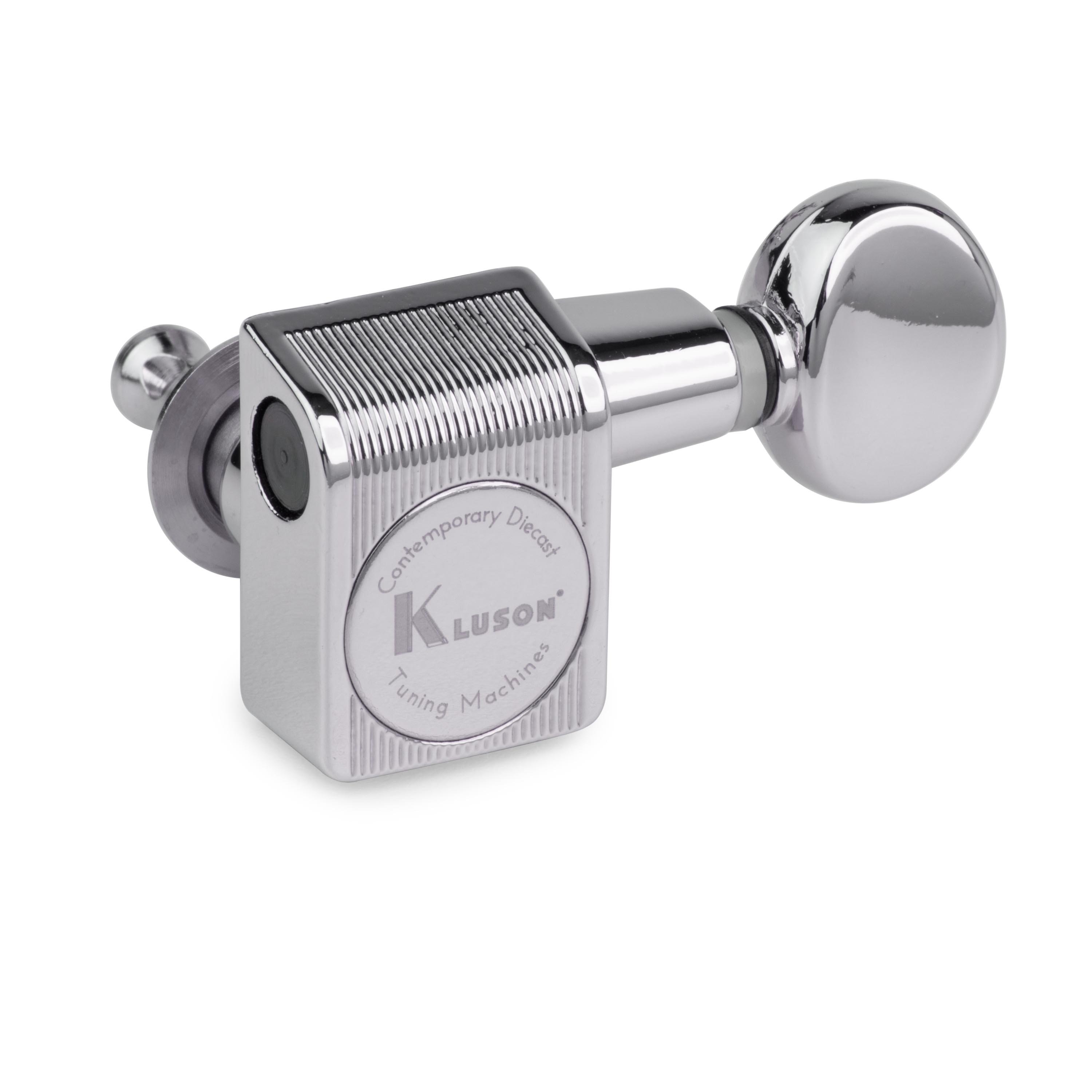 Tuners Kluson 6-In-Line à 2-Pin pour garde-boue Tuners Kluson 6-In-Line à 2-Pin pour garde-boue