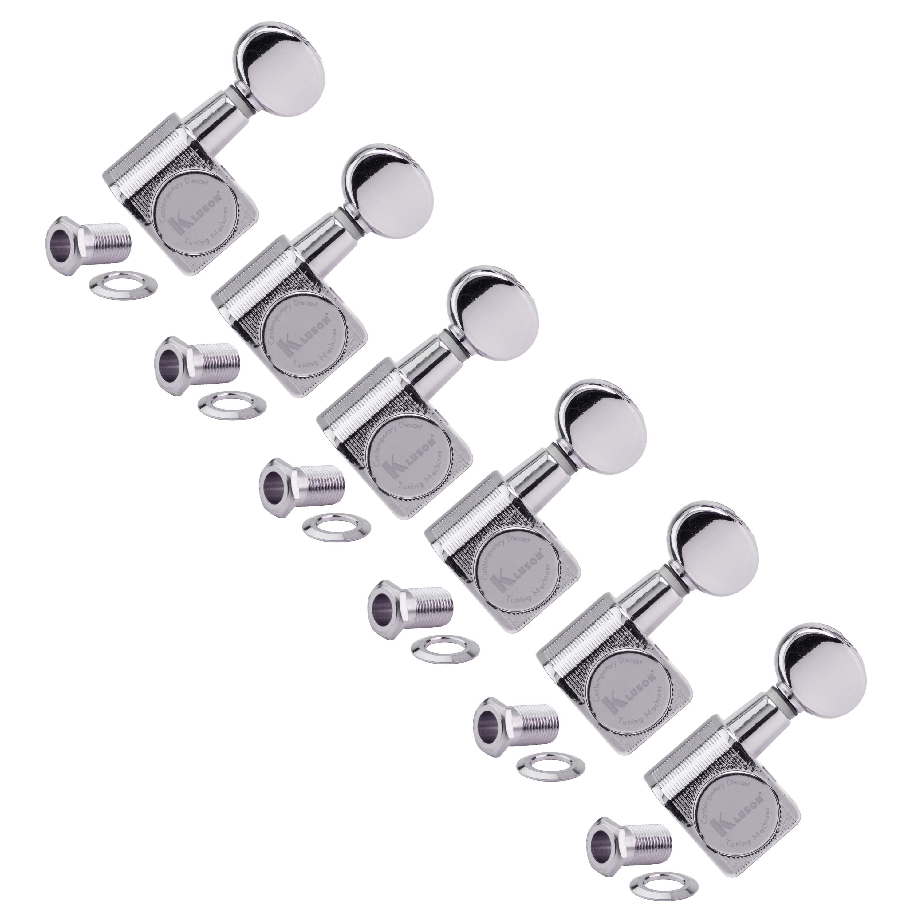 Tuners Kluson 6-In-Line à 2-Pin pour garde-boue