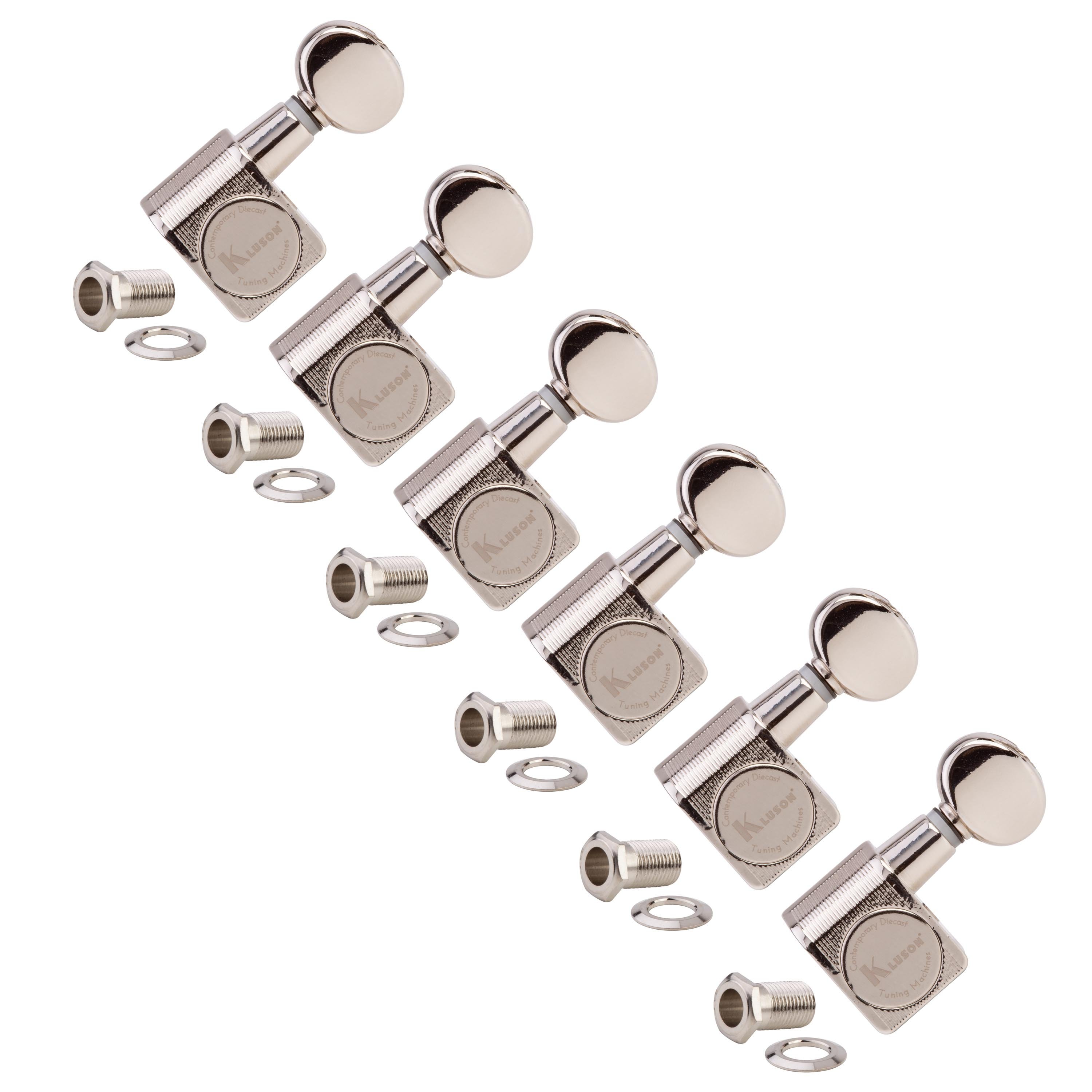 Tuners Kluson 6-In-Line à 2-Pin pour garde-boue