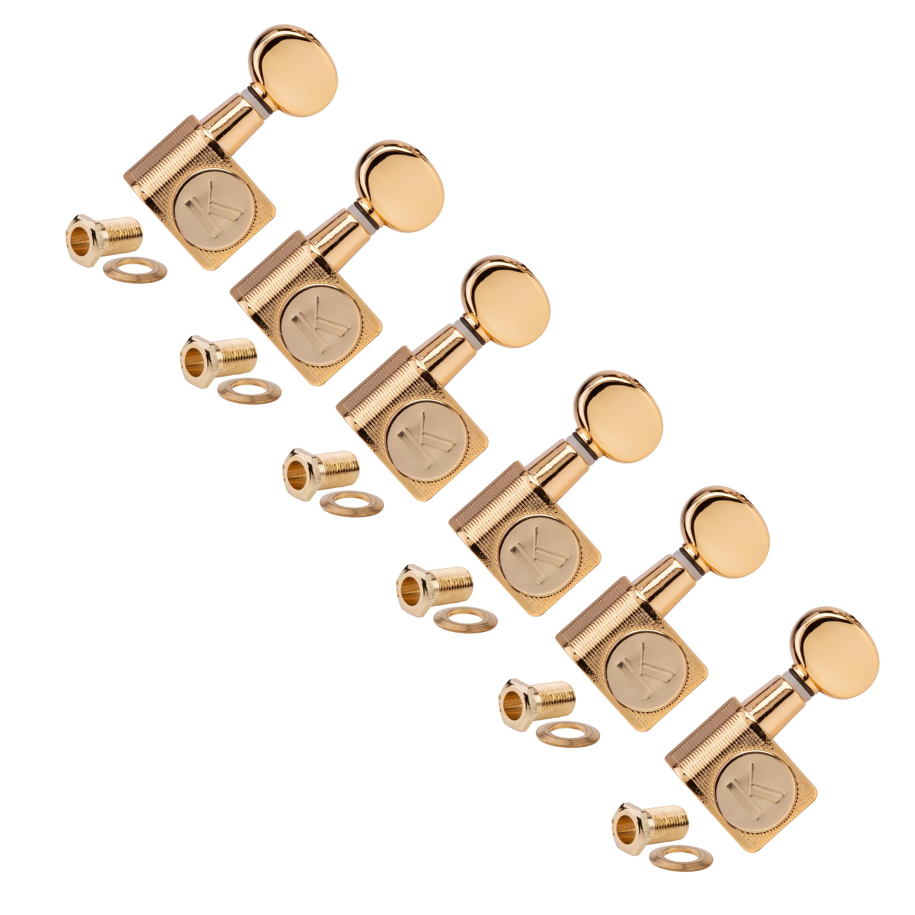 Tuners Kluson 6-In-Line à 2-Pin pour garde-boue