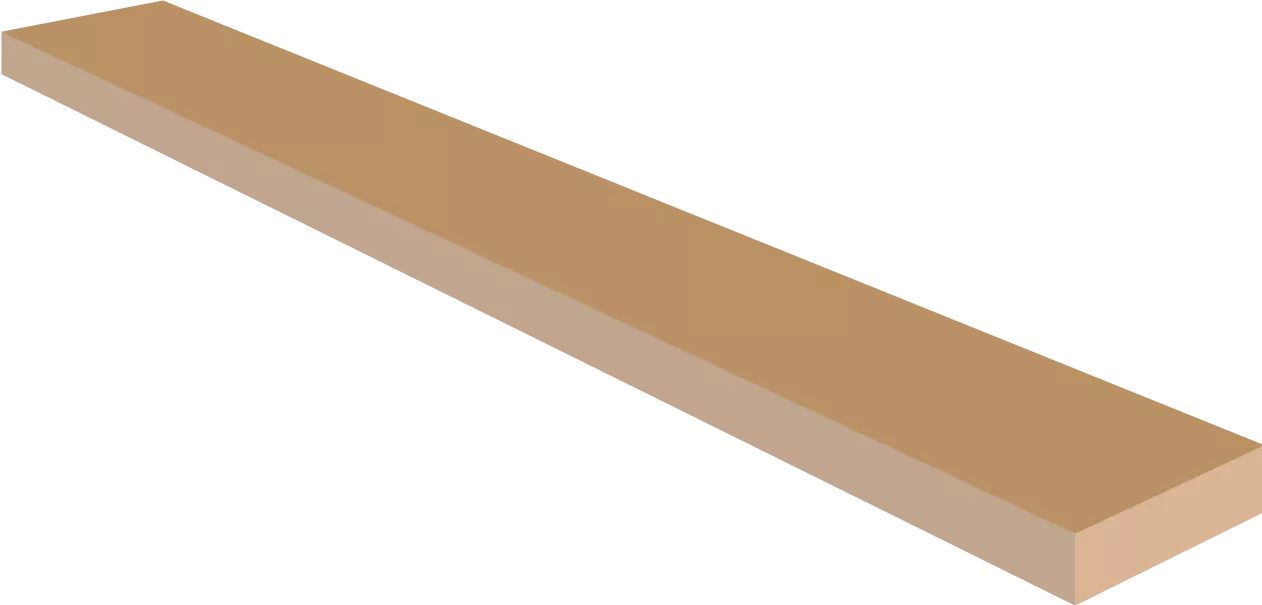 Couvertures de col de guitare en érable, AAA, 1" x 4" x 36"