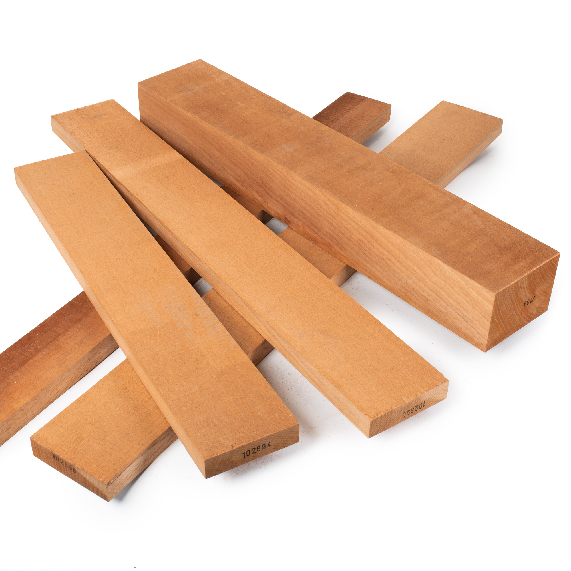 Plaques de manche en cèdre d'Amérique Plaques de manche en cèdre d'Amérique