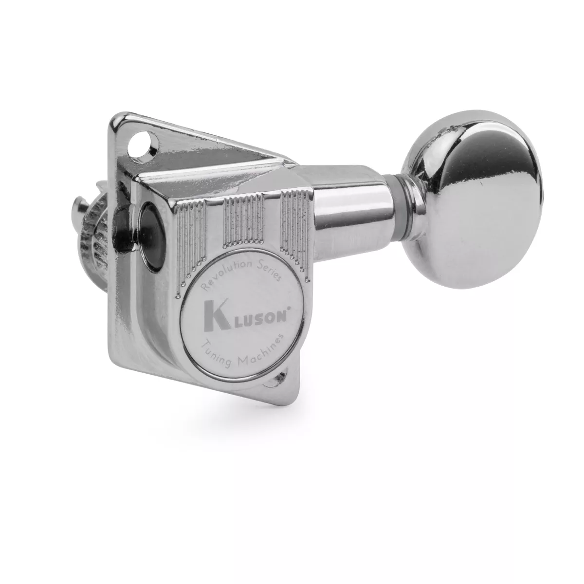 6 mécaniques en ligne F-Mount Kluson série Revolution pour guitares Fender 6 mécaniques en ligne F-Mount Kluson série Revolution pour guitares Fender