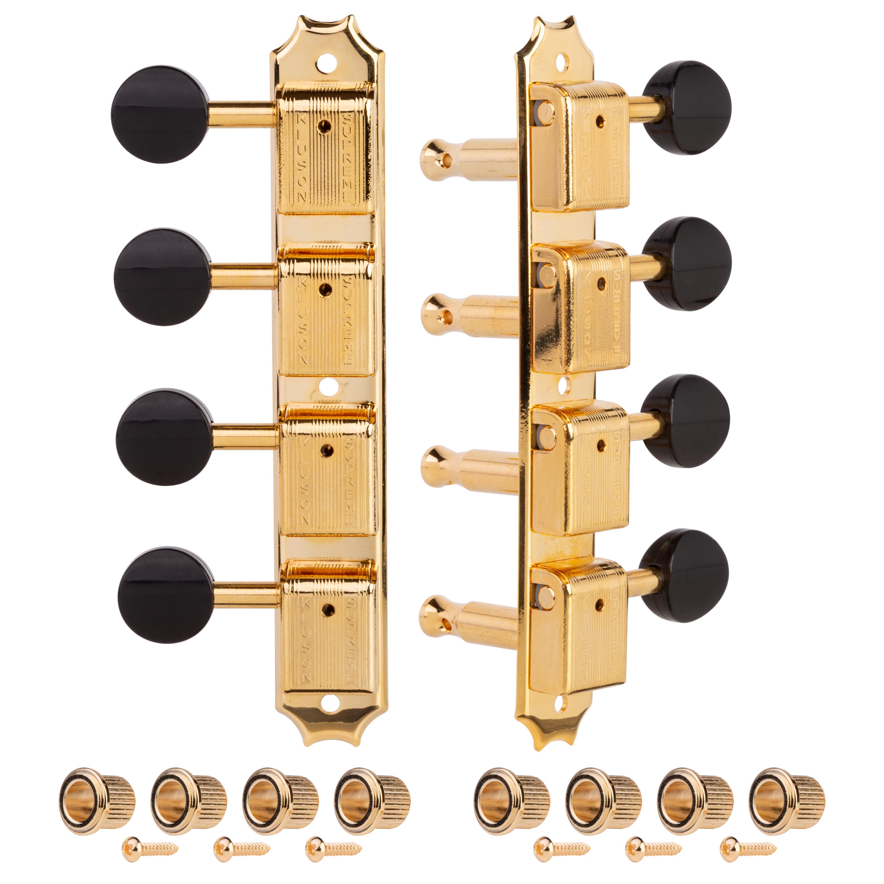 Tuners à mandoline de type A Kluson 4-On-Plate Supreme Series