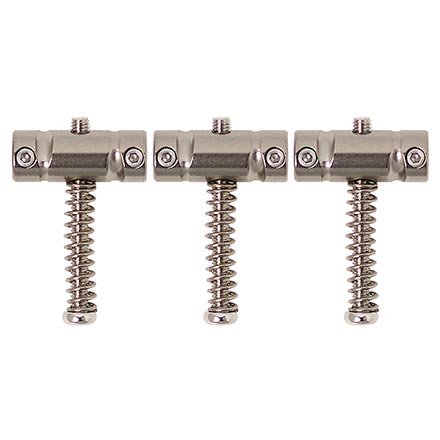 Gotoh In-Tune Compensated Saddles For Tele, Titanium, Set of 3