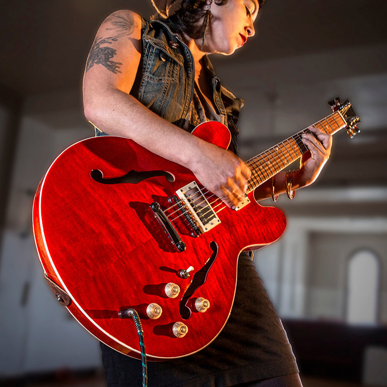 Semi-corps électrique Kit de guitare