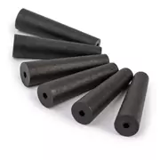 Bouchons de réparation de trou de cheville de chevalet, Ébène, Jeu de 6