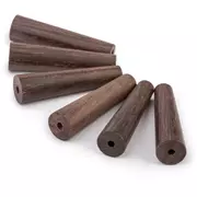 Bouchons de réparation de trou de cheville de chevalet, palissandre, lot de 6