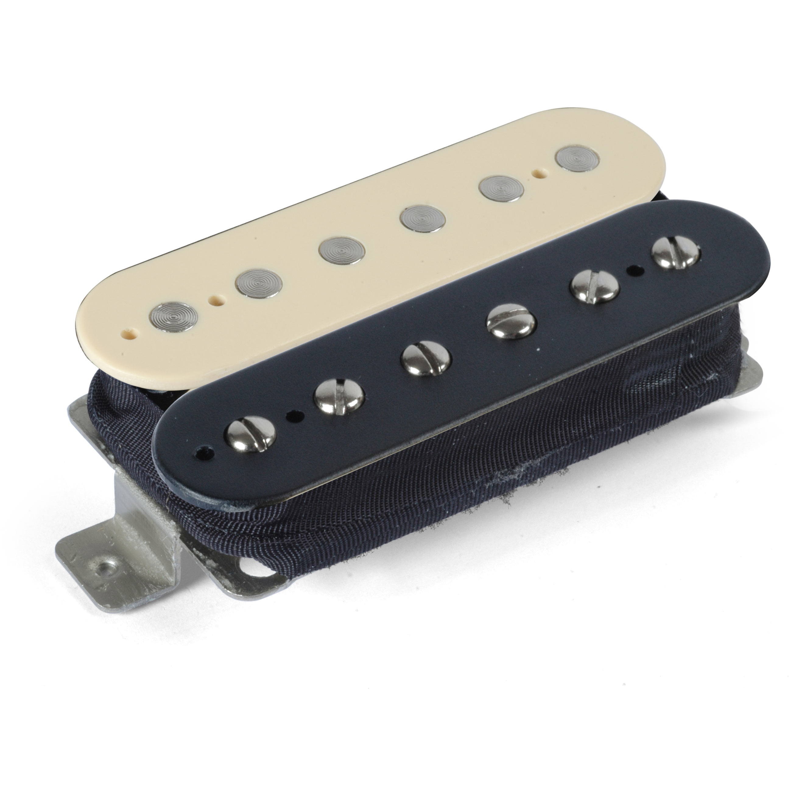 Enlèvements Humbucker Overwound StewMac, position de pont, bobines exposées Zebra