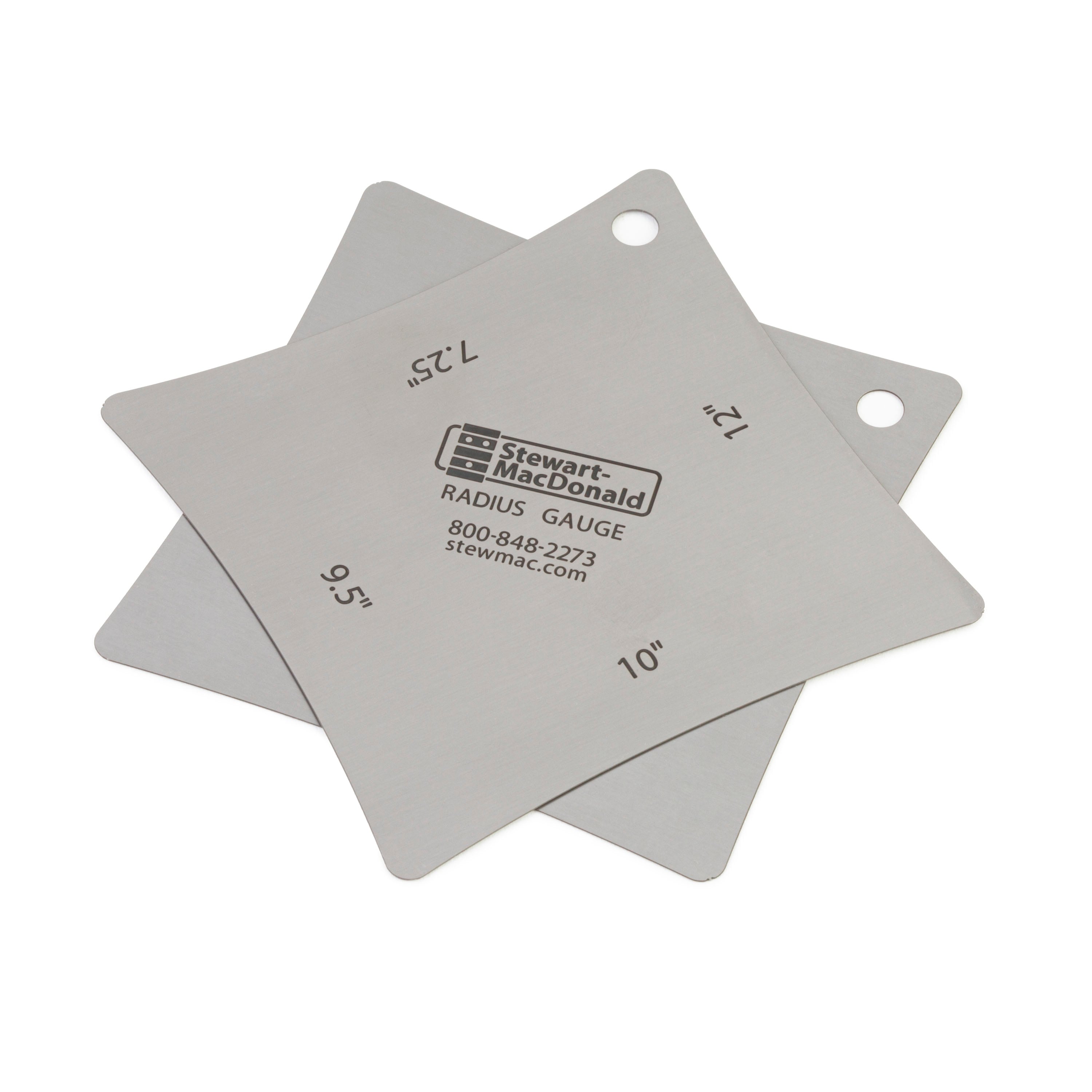 Radius Gauges, Original (smooth), set of 2