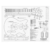 Bâtiment de guitares électriques - Plan, Plan