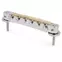 Pont Tune-o-matic TonePros AVR2G ABR-1 avec selle de formule G, nickel, encoche Pont Tune-o-matic TonePros AVR2G ABR-1 avec selle de formule G, nickel, encoche