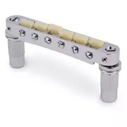 Pont Tune-o-matic TonePros TPFG avec Selle de formule G, Chrome