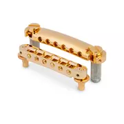 Ensemble pont et pièce arrière TonePros LPS02 Tune-o-matic, doré, sans encoche