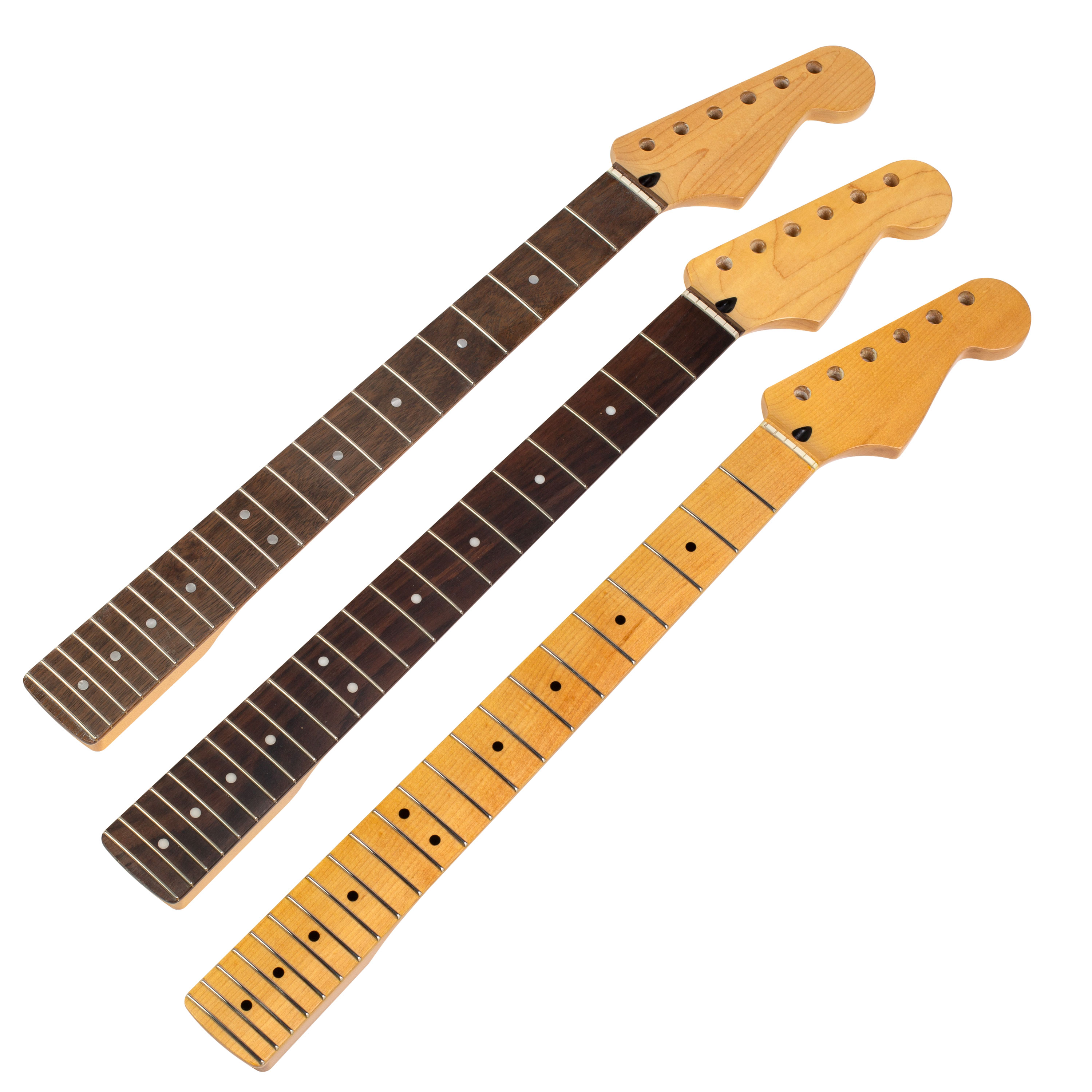 Mighty Mite Vintage Amber Neck pour Strat