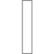 Blanc filet en plastique, 0,090